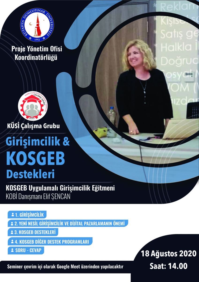 Girişimcilik & KOSGEB Destekleri Semineri