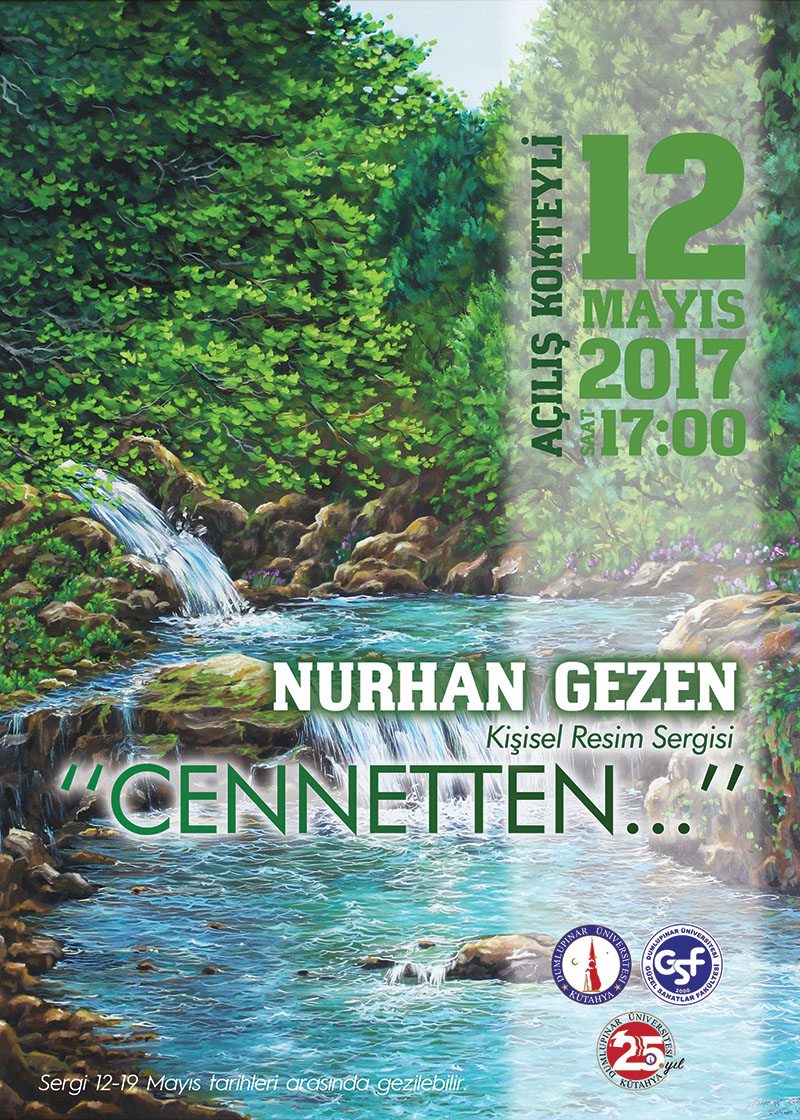 “Cennetten“ Nurhan Gezen Resim Sergisi
