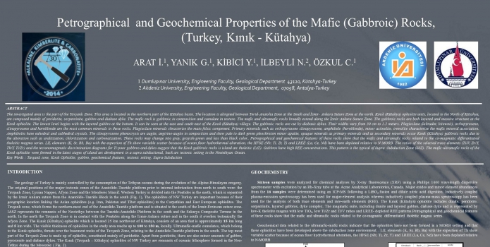 Ore Potential Of Alkaline, Kimberlite, and Carbonatite Magmatism Konferansı