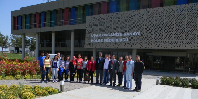 Gediz MYO Muhasebe Bölümü Öğrencileri Uşak Organize Sanayi Bölgesini Ziyare Ettiler!!!