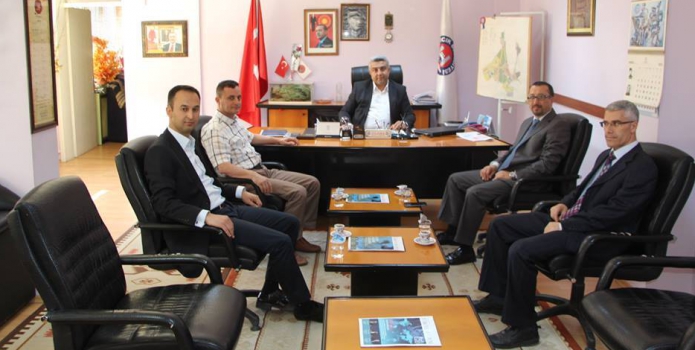 Meslek Yüksekokulumuzdan Hisarcık Belediye Başkanına Ziyaret